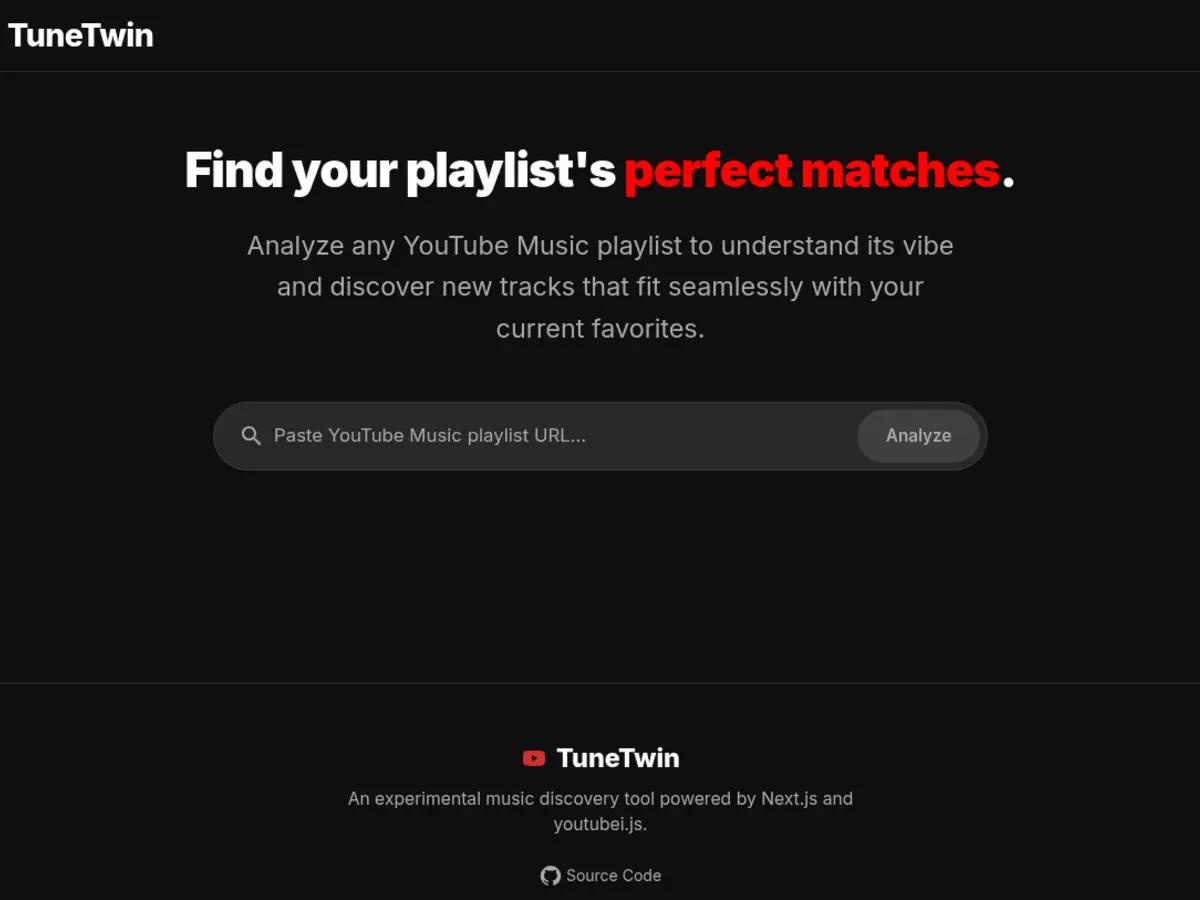 Tune Twin cover