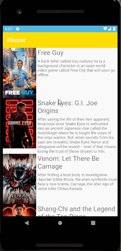 Flixster final product